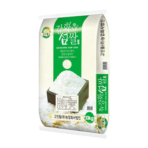 24년 햅쌀 고인돌 강화섬쌀 찹쌀10kg_정미소직판, 단품