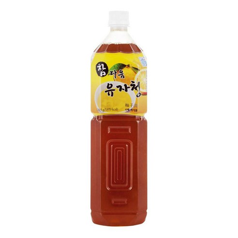 참다음 유자청 농축액 1.5L, 3개