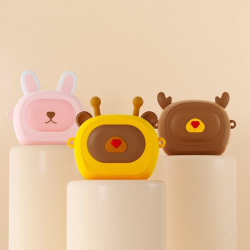 DIY 미니곰돌 백팩 가방 선물, 갈색, 1개
