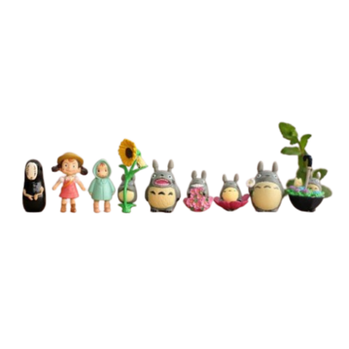 삭막한 일상에 힐링 한 스푼! 토토로 미니어처로 나만의 작은 정원 만들기 🌱 지브리피규어