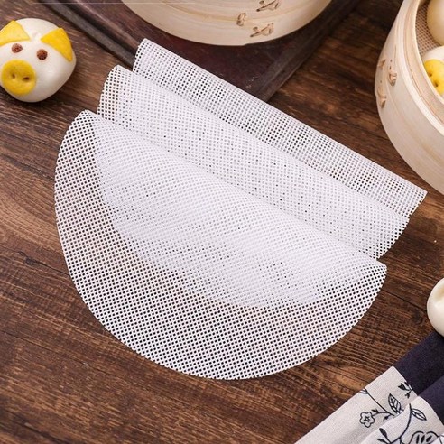 요리를 쉽고 즐겁게 만드는 실리콘 찜기 깔개 시트 푸드메쉬