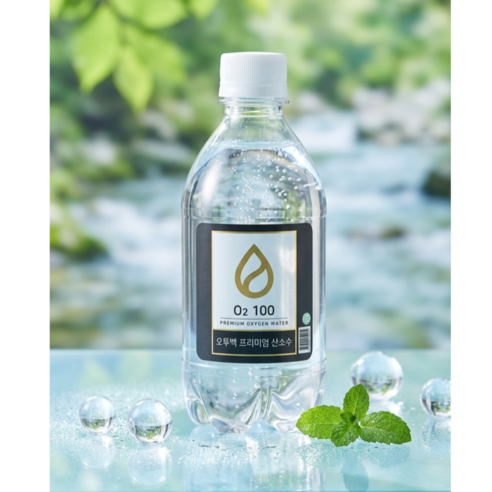 오투백 프리미엄 고농도 산소수, 20개, 340ml