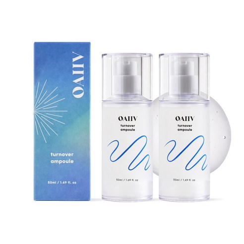 오아이브 턴오버 앰플, 50ml, 2개