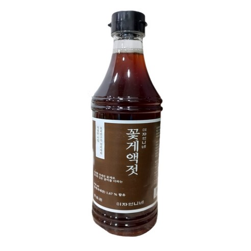 이영자 미자언니네 꽃게액젓 900ML, 1개