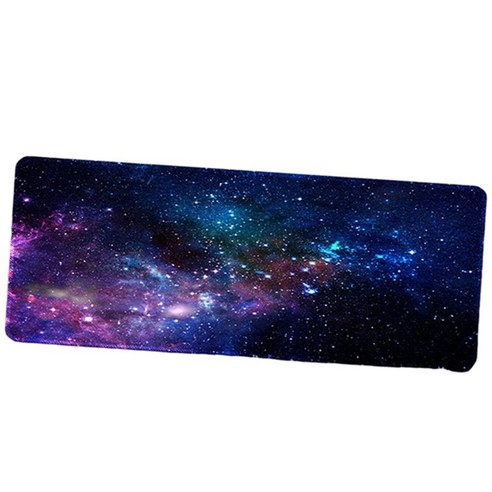 Starry Sky 400x800x3mm 게이머용 대형 마우스 패드 키보드 매트, C, 400x800x3mm., 미끄럼 방지