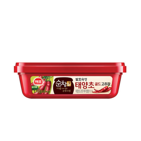 해표 순창궁 우리햅쌀 고추장, 170g, 17개 Best Top5