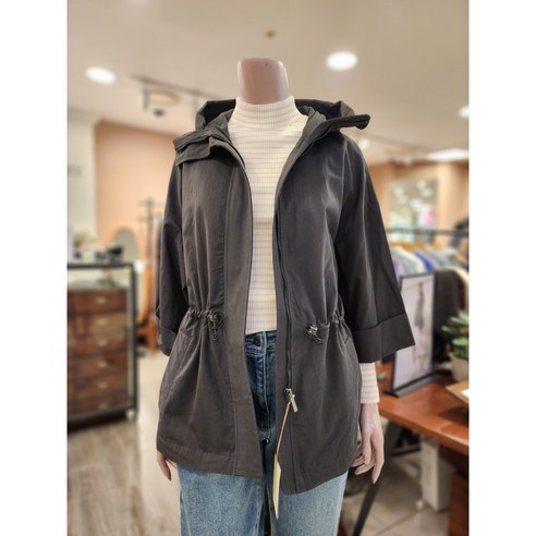 BCBG Y 위탁 후드 미들 점퍼 _ B4B3Y981 97 [M/M GRAY]