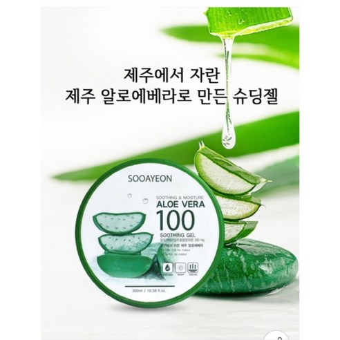 수아연 알로에베라 수딩젤 300ml/500ml/1000ml, 300ml, 1개