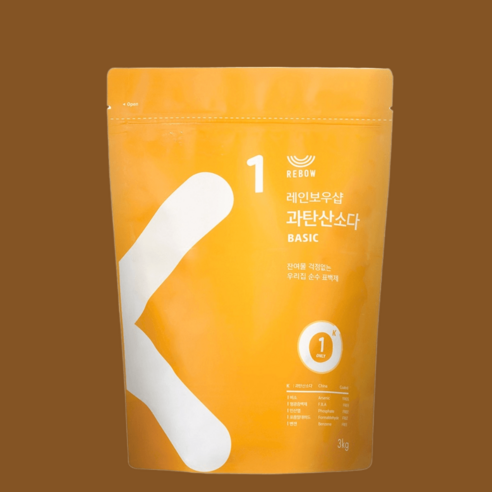 레인보우샵 과탄산소다 베이직 리필, 3kg, 1개