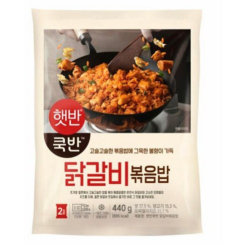 비비고 닭갈비볶음밥440g, 440g, 7개