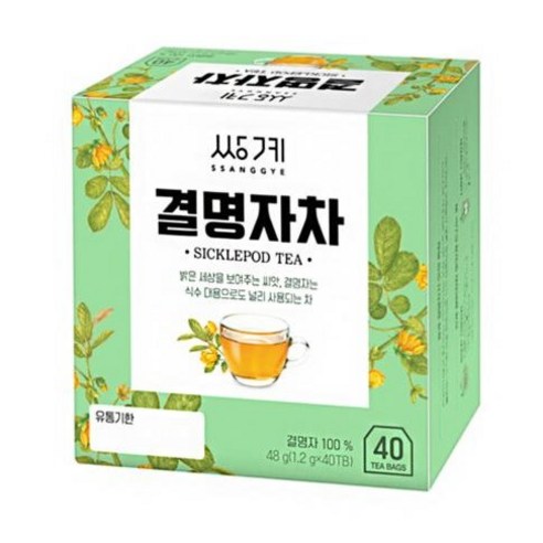 쌍계명차 김동곤 명인이 만든 결명자차, 1.2g, 40개입, 1개