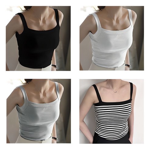 매일 입는 편안함, cikicoco 데일리 나시로 완성하는 자유로운 일상 이너나시