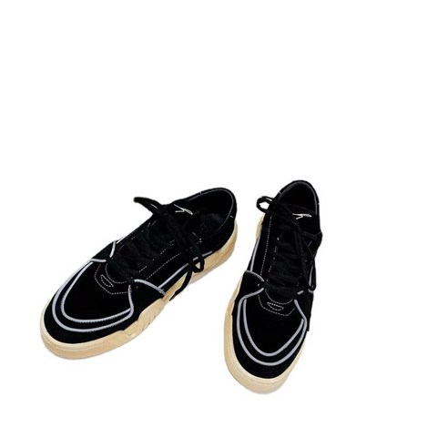 ANKRIC 작은 캐주얼 로우 탑 스케이트 보드 신발 남성 3M 반사 복고풍 오래된 플랫 신발 여성 런닝화