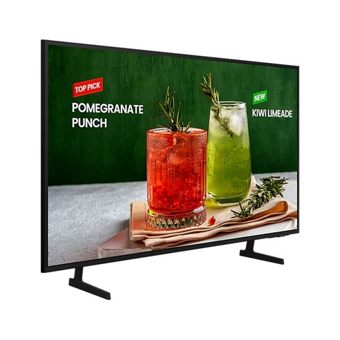 생생한 몰입감과 스마트한 기능으로 일상을 특별하게, 삼성 UHD 스마트 사이니지 TV BED-H