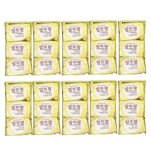 알뜨랑 비누 140g X 3입 옐로레몬, 1개