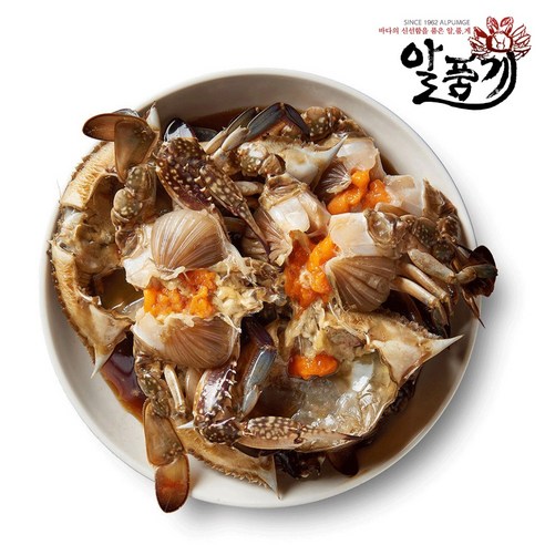 간장게장  [알품게] 삼대인천게장 연평도 암꽃게 간장게장, 1마리, 1.8kg, 대