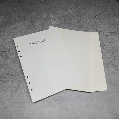 2025 이니셜스 다이어리 6공 리필 속지 / 25절 32절 40절 A5 B6 먼슬리 위클리 노트식 이틀식 방안 무지 드로잉 고객관리 CRM 노트