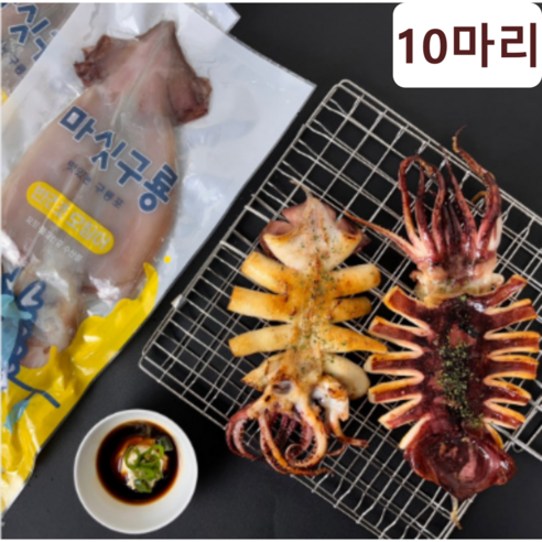 (산지직송 빠른배송)오징어 구룡포 피데기 10미 원양산태평양 피데기반건조오징어 반건조오징어 오징어 반건조 울릉도오징어 마른오징어 건오징어 울릉도반건조오징어 번건조오징어 반건오징어, 10마리, 500g