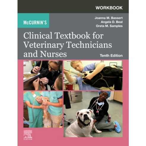(영문도서) Workbook for McCurnin''s Clinical Textbook for Veterinary Technicians and Nurses Paperback, Saunders, English, 9780323765107