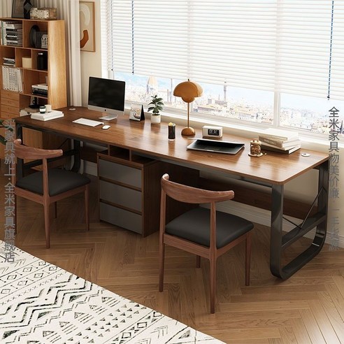 오드스우드 공간절약 창가테이블 폭좁은 원목 책상 카페 베란다 삭탁의자 공부책상, C 120CM 다크브라운