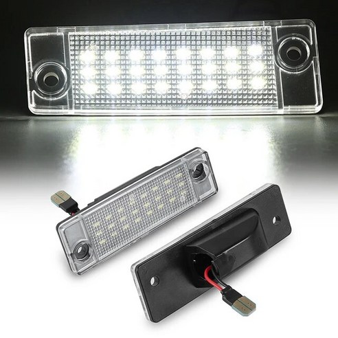 LED 번호 번호판 라이트 램프 2x CANbus 24SMD Opel Antara 20062017 Chevrolet Captiva 2006up, 1) White  6000kT10 쉐보레차번호판볼트