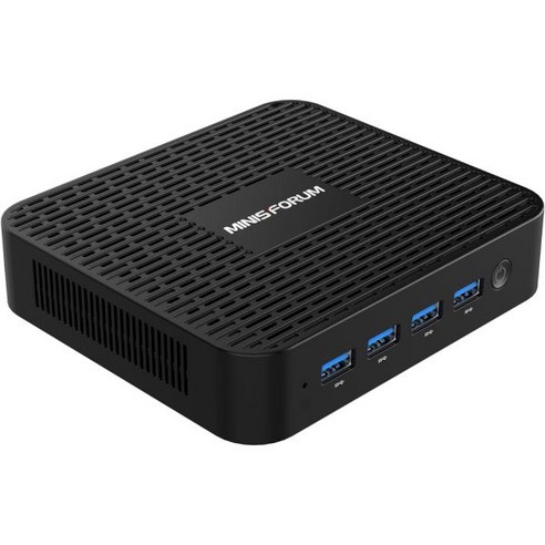 MINIESFORM Mini PC GK41 미니 데스크탑 컴퓨터 8GB DDR4 128GB SSD Intel Celeron J4125 프로세서 듀얼 랜 PC 디지털 마이크 비즈, GK41-8GB/128GB Best Top5