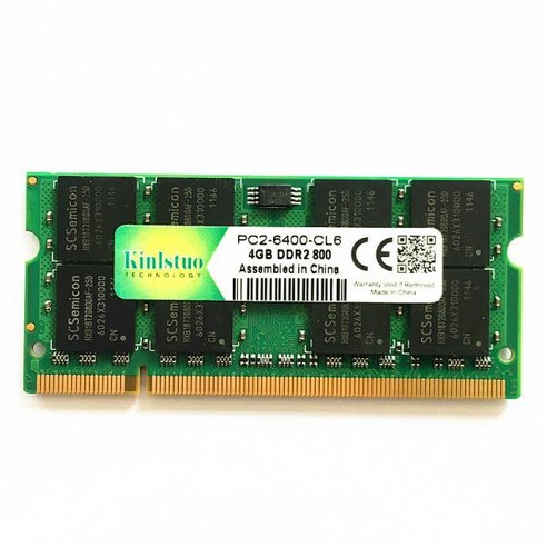 DDR2 RAM 4GB 800MHz SODIMM 2RX8 PC2-6400S 노트북 메모리 667MHZ PC-5300S, 02 4GB