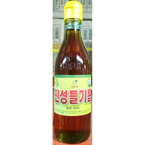 들기름 소 진성 350ml 들맛기름 업소용 식당용 업소 (45861EA), 1