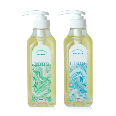 온다다시 수영장 케어 수영 샴푸 & 바디워시 세트 리뷰