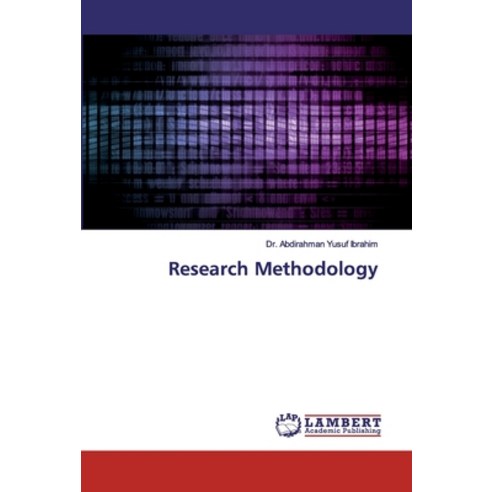 Research Methodology Paperback, LAP Lambert Academic Publishing