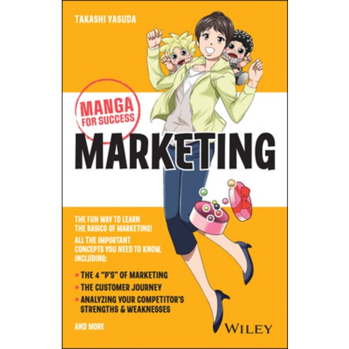 (영문도서) Marketing: Manga for Success Paperback, Wiley, English, 9781394176137
