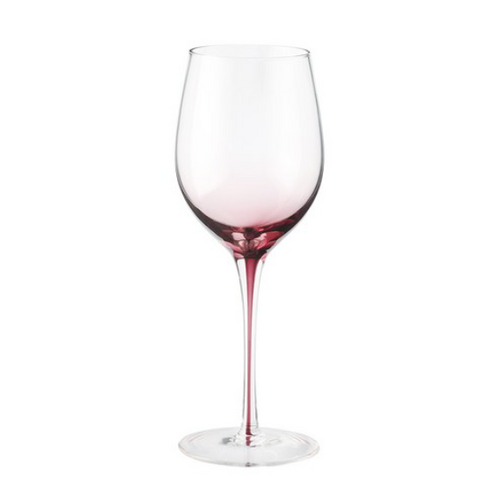 메종오브제 시에르 그라데이션 크리스탈 레드 와인잔 핑크, 420ml, 1개
