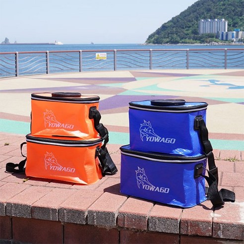 낚시 두레박 물통 소형/대형 물고기통 접이식 다용도 낚시 두레박 물통, 오렌지