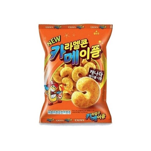 크라운 카라멜콘 메이플, 154g, 10개