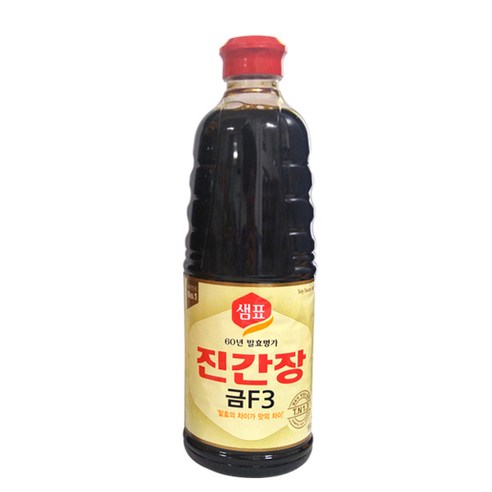 샘표 진간장 금F3 860ml, 1개