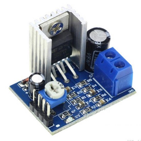 TDA2030A DIY 전력 증폭기 모듈 오디오 전력 증폭기 보드 앰프 모듈, 푸른