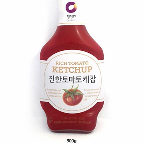 토마토 케찹 500g 진한 토마토 케첩소스 라이코펜, 1개