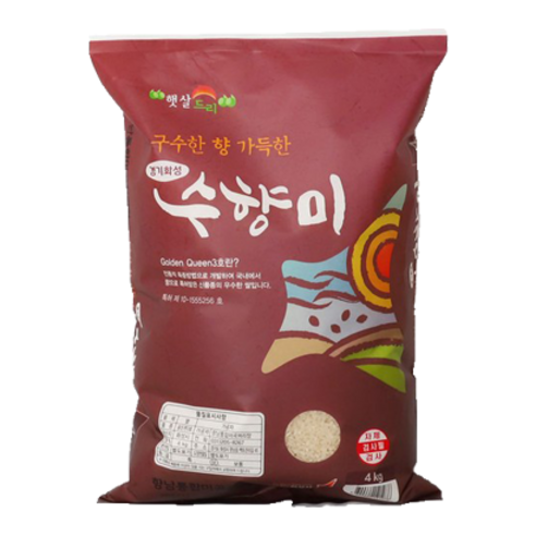 수향미 햅쌀 골든퀸, 1개, 4kg