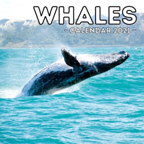 Whales Calendar 2021: 16-Month Calendar Cute Gift Idea For Whales Lovers Women & Men Paperback, Independently Published, English, 9798744614546