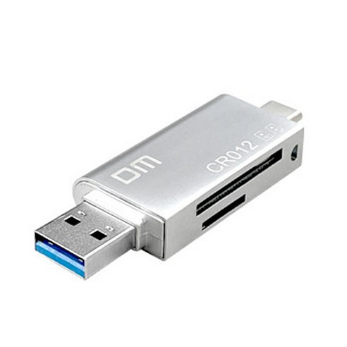 에스티원테크 CR012 C타입 OTG USB 3.0 멀티리더기 휴대폰 블랙박스 호환