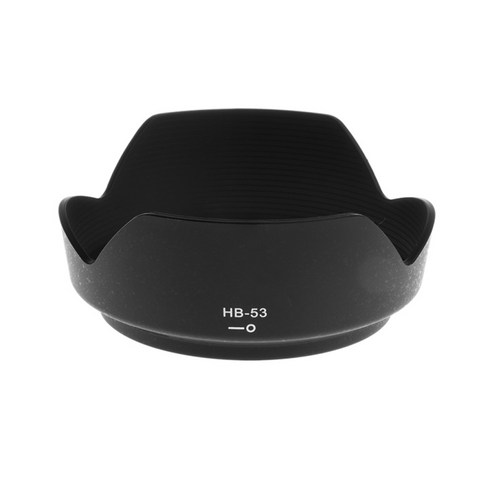 Nikon HB-53 Nikkor 24-120mm F/4G ED VR 용 AF-S 렌즈 후드 쉐이드, 설명, 블랙, ABS