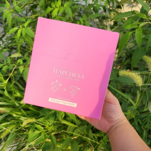 마르체사 예가체프 융드립백커피: 풍부한 아로마와 부드러운 맛을 즐기세요