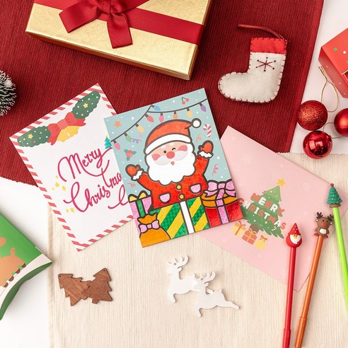 마음을 담아 직접 만든 크리스마스 포일아트 카드로 크리스마스의 따뜻함과 기쁨을 전하세요!