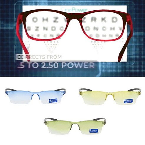 눈 건강을 지키는 혁신, 독일 스마트 줌 블루라이트 차단 노안경