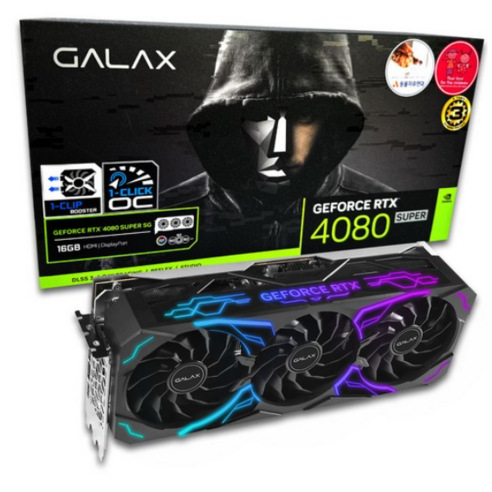 갤럭시 GALAX 지포스 RTX 4080 SUPER SG OC D6X 16GB 그래픽카드 
그래픽카드/메인보드