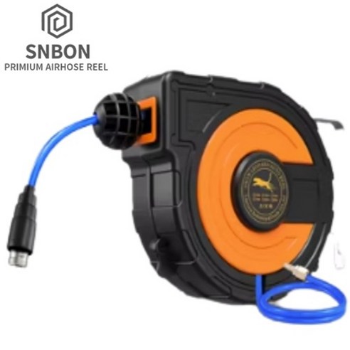 SNBON 고압 자동 에어호스 에어릴 벽걸이 리뷰 에어호스
