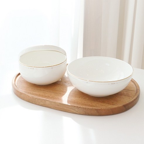 품격 있는 식탁을 완성하는 한국도자기 골드위시스 단반상기