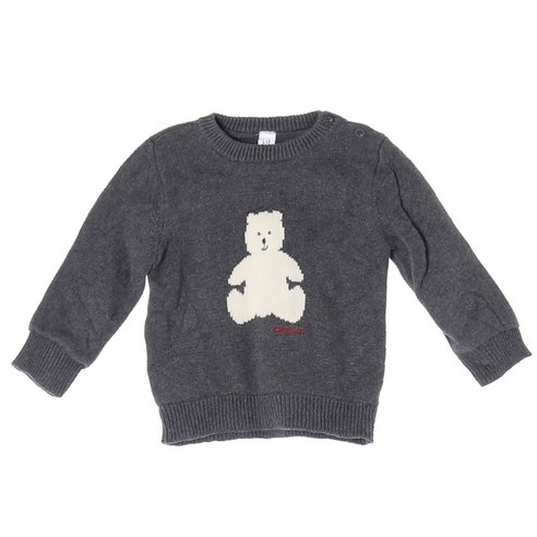 BABY GAP 베이비 갭 베어 패턴 시보리 니트 KIDS_80