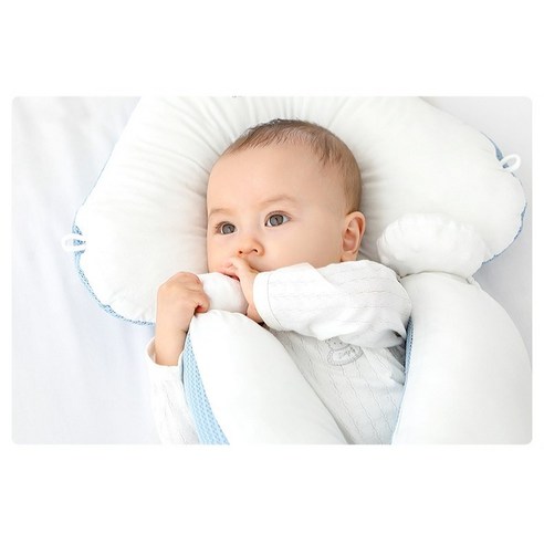 신생아 베개 뒤집기방지쿠션 - 안전하고 편안한 수면을 위한 아이템