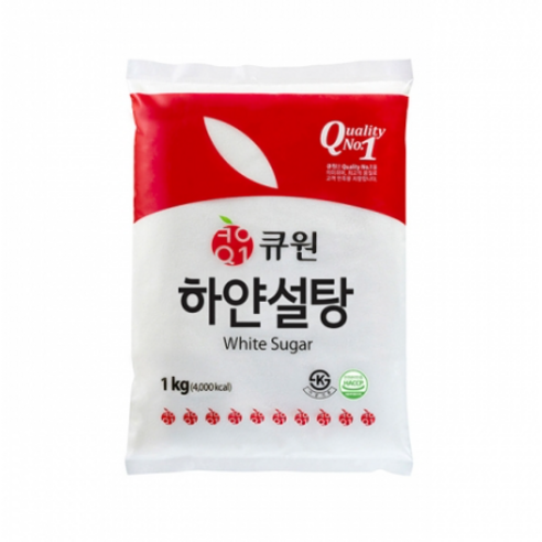 큐원 하얀설탕, 19개, 1kg